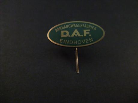 DAF ( Van Doorne Aanhangwagen Fabriek) ,Eindhoven, groen, emaille uitvoering